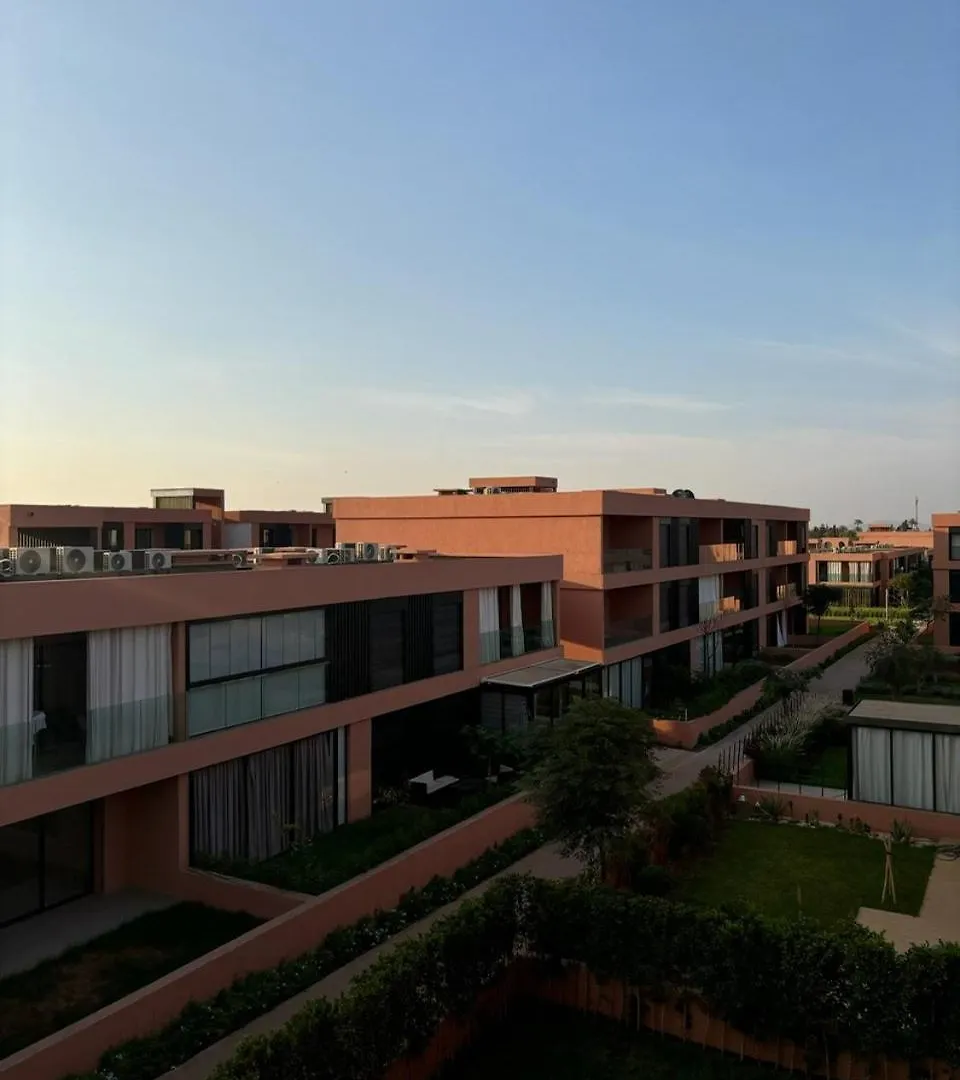 Apartmán Luxueux Appartement Domaine De Noria, Wifi, Clim, Piscine, Residence Privee Marakéš